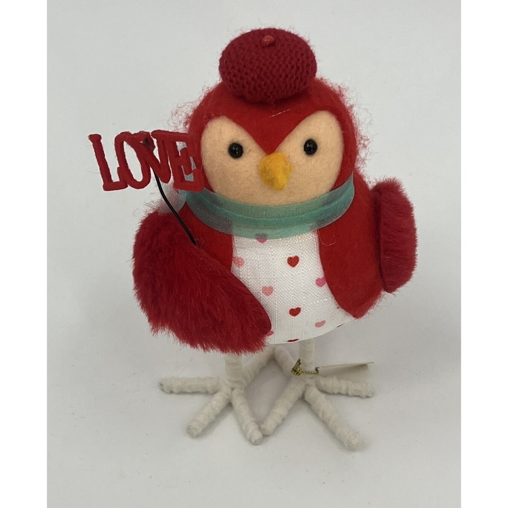 Target Bird Aerial 2023 Red Spritz Love Valentines Decor Featherly Friends